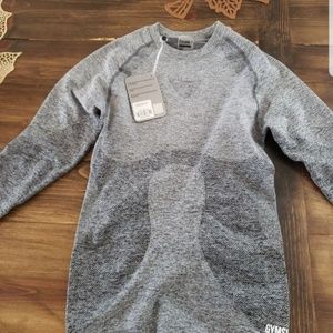 Ombre Seamless Top black/gray